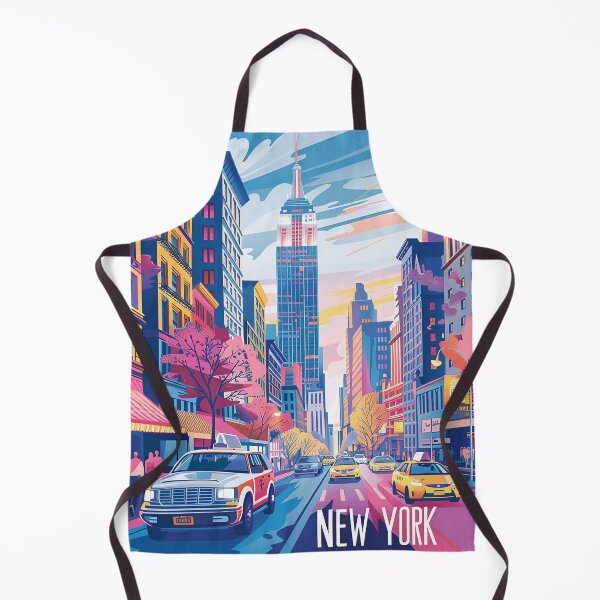 Item preview, Retro NewYork Illustration designed and sold by nomiraclehere.