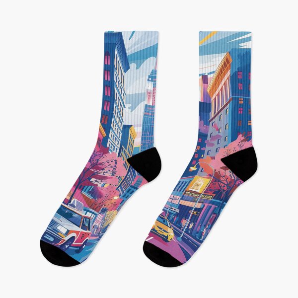 Item preview, Retro NewYork Illustration designed and sold by nomiraclehere.