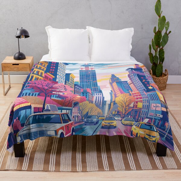 Item preview, Retro NewYork Illustration designed and sold by nomiraclehere.