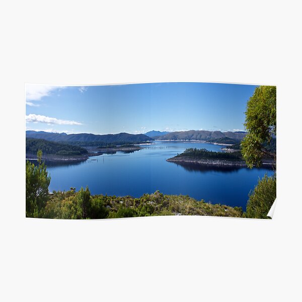 SCENES & SCENERY ~ April Trip to Lake Pedder and Lake Gordon-1 by tasmanianartist Poster