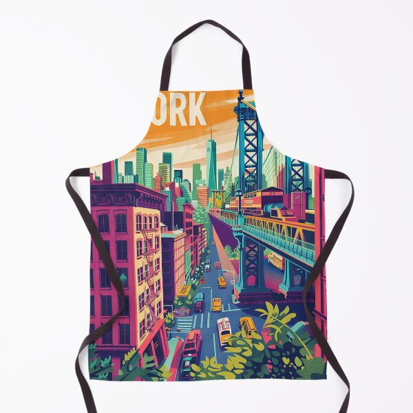 Item preview, Retro NewYork Illustration designed and sold by nomiraclehere.