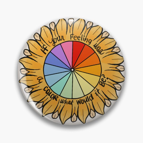 Item preview, Art therapy Color Wheel Feelings designed and sold by Kristin Cortese.