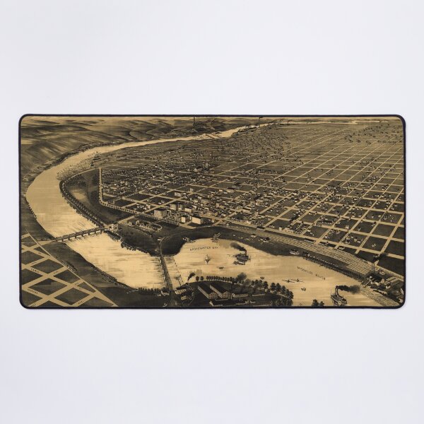 Item preview, Great Falls, Montana (1891) designed and sold by allhistory.