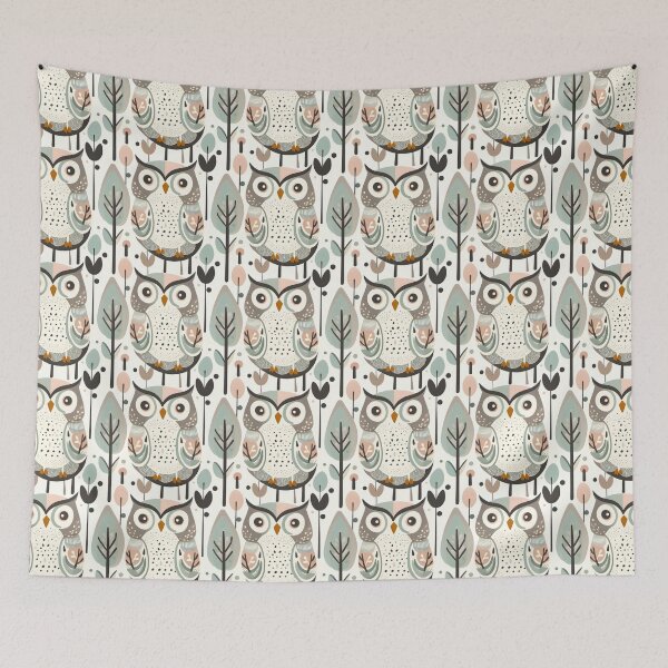 Item preview, Owls of the Occult Forest designed and sold by ramboe.