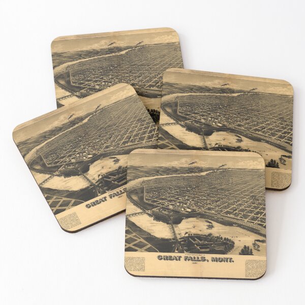 Item preview, Great Falls, Montana (1891) designed and sold by allhistory.