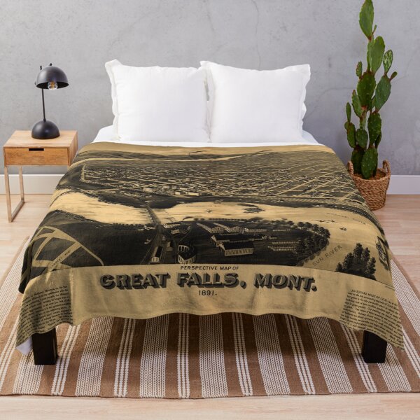 Item preview, Great Falls, Montana (1891) designed and sold by allhistory.