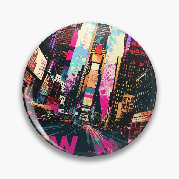 Item preview, Retro NewYork Illustration designed and sold by nomiraclehere.