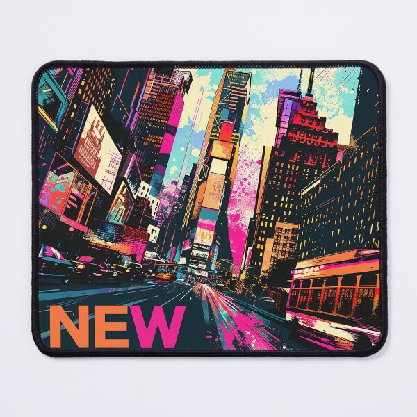 Item preview, Retro NewYork Illustration designed and sold by nomiraclehere.