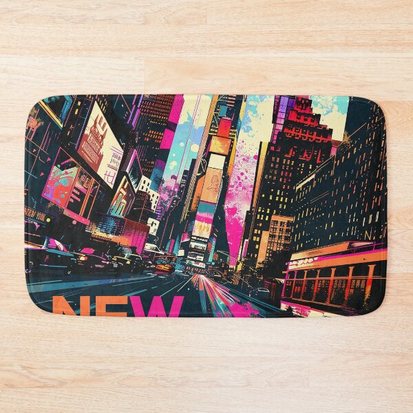 Item preview, Retro NewYork Illustration designed and sold by nomiraclehere.