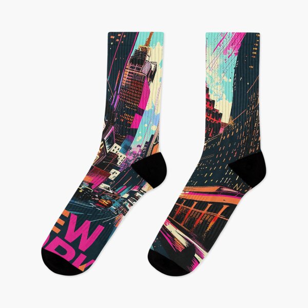 Item preview, Retro NewYork Illustration designed and sold by nomiraclehere.
