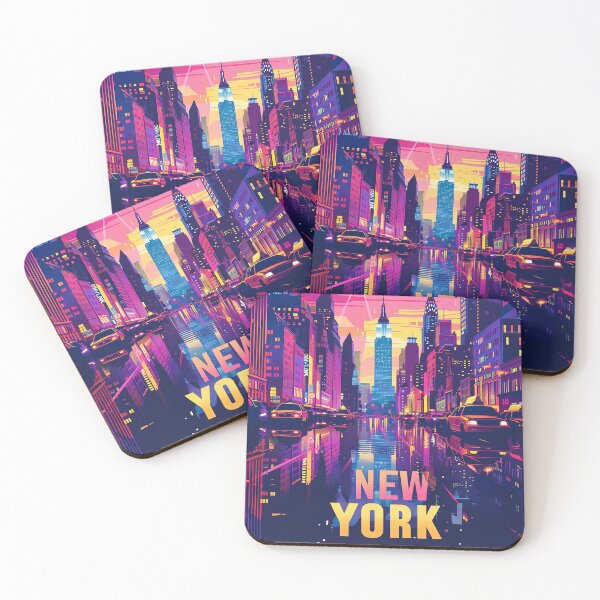 Item preview, Retro NewYork Illustration designed and sold by nomiraclehere.