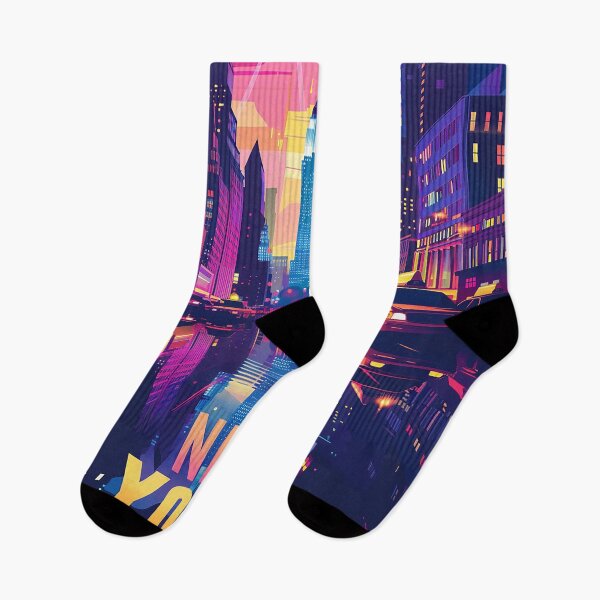 Item preview, Retro NewYork Illustration designed and sold by nomiraclehere.