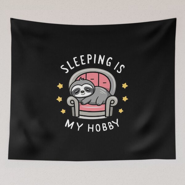 Item preview, Sleeping is my hobby designed and sold by MaateoDesign.