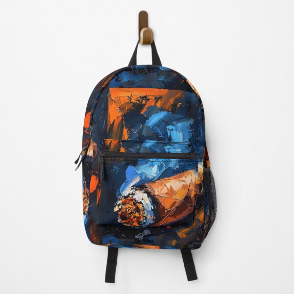 Item preview, Midnight Ember- A Digital Canvas of Cigar's Fiery Brushstrokes and Coal Blue Depths designed and sold by OlfactoART Studio.
