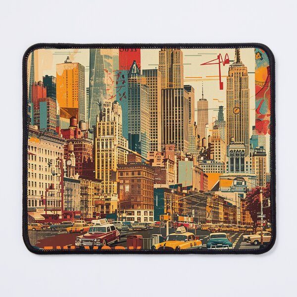Item preview, Retro NewYork Illustration designed and sold by nomiraclehere.