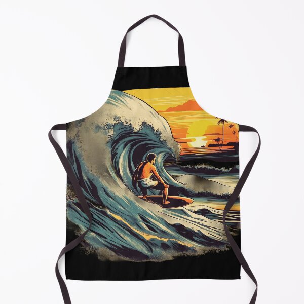 Item preview, Surfer Sunset Scene designed and sold by Dominika Bednarska.