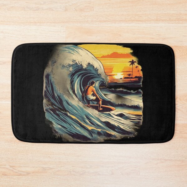 Item preview, Surfer Sunset Scene designed and sold by Dominika Bednarska.