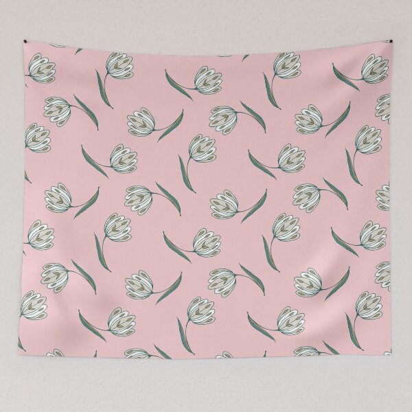Item preview, Spring Florals Pattern designed and sold by papierquarell.