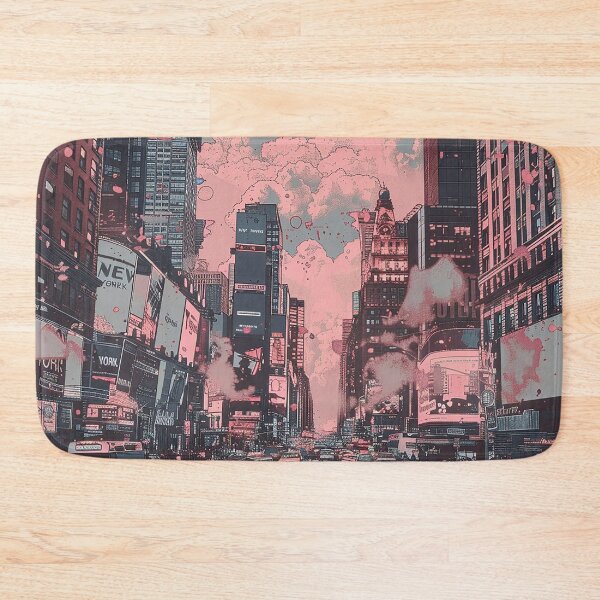 Item preview, Retro NewYork Illustration designed and sold by nomiraclehere.