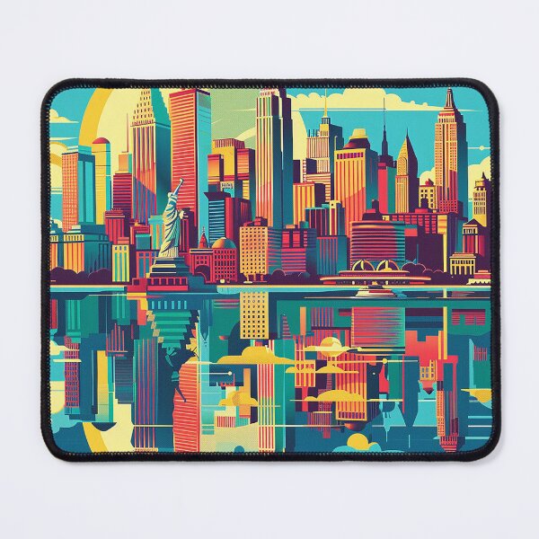 Item preview, Retro NewYork Illustration designed and sold by nomiraclehere.