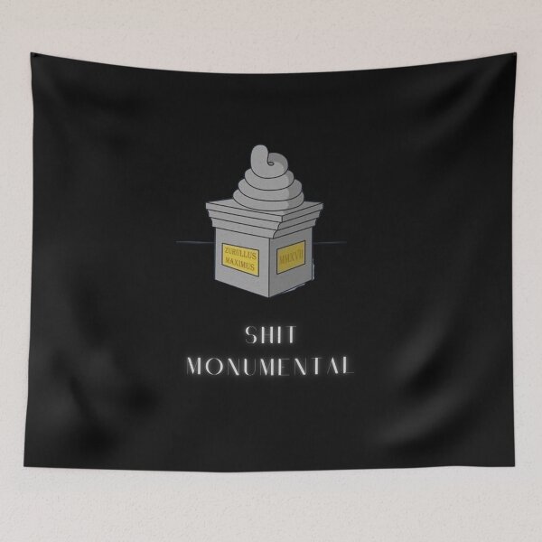 Item preview, Sh!t Monumental designed and sold by PatronesKawai.