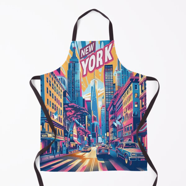Item preview, Retro NewYork Illustration designed and sold by nomiraclehere.