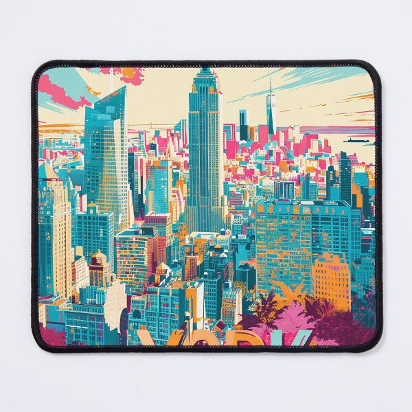 Item preview, Retro NewYork Illustration designed and sold by nomiraclehere.