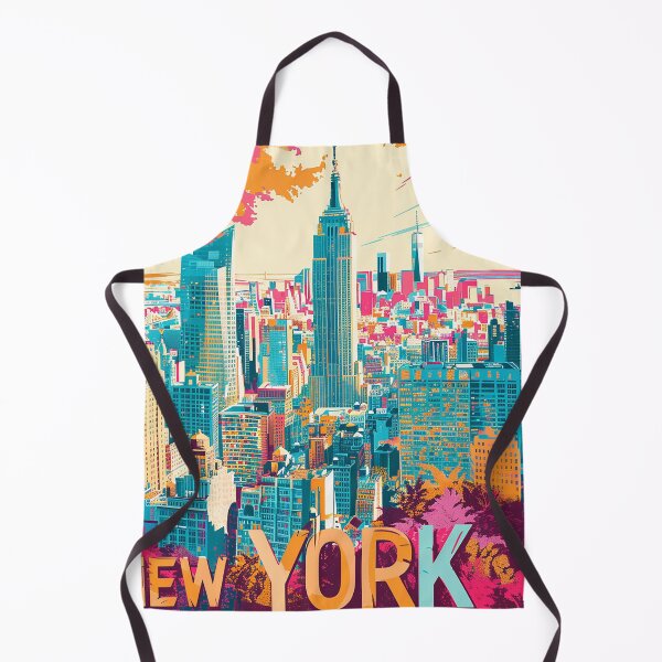 Item preview, Retro NewYork Illustration designed and sold by nomiraclehere.