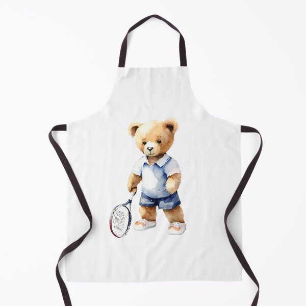Item preview, Bjorn, the Teddy Tennis Pro designed and sold by Lhdigitaldesign.