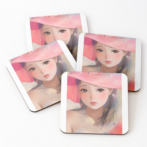 Item preview, AI animated lady in hat designed and sold by lusiakotowska.