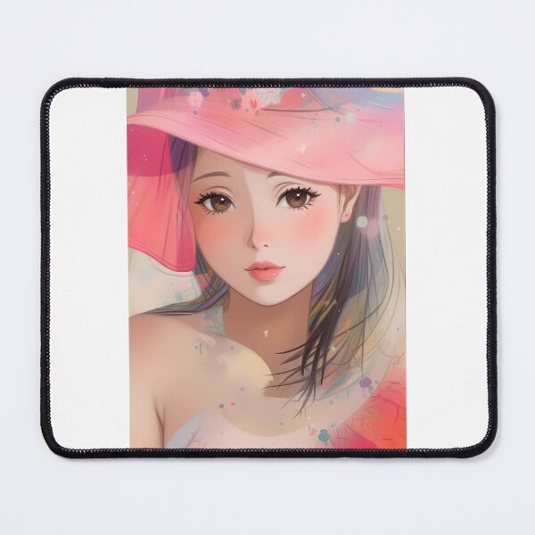 Item preview, AI animated lady in hat designed and sold by lusiakotowska.