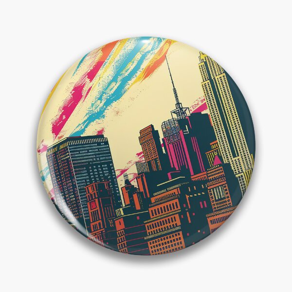 Item preview, Retro NewYork Illustration designed and sold by nomiraclehere.