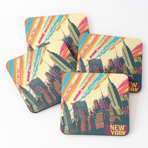 Item preview, Retro NewYork Illustration designed and sold by nomiraclehere.