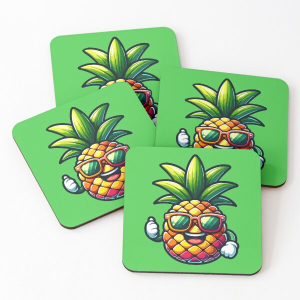 Item preview, Personaje de piña Fun Lovin Summer VIbes designed and sold by Nathaniel Baker.