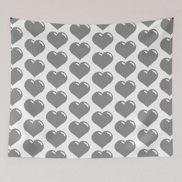 Item preview, Retro Printer Heart (Jett Black) designed and sold by M-Greco.