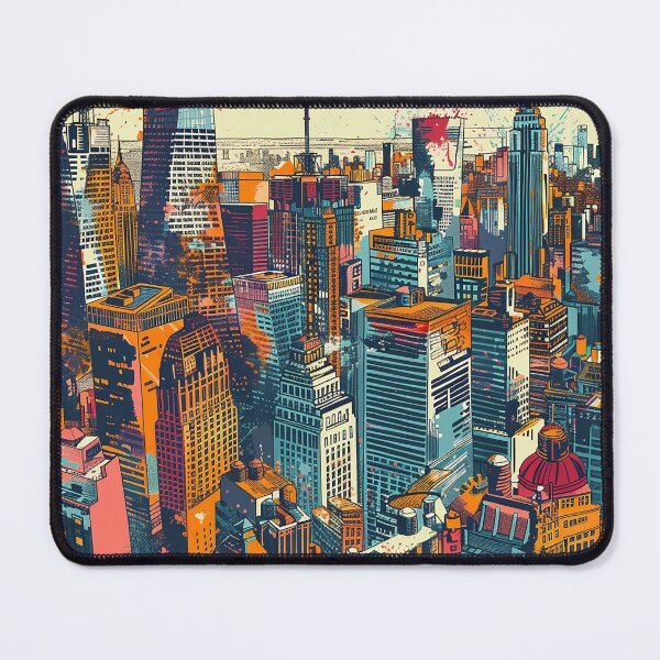 Item preview, Retro NewYork Illustration designed and sold by nomiraclehere.