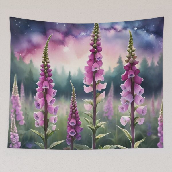 Item preview, Cosmic Foxgloves designed and sold by JamieRainbow.