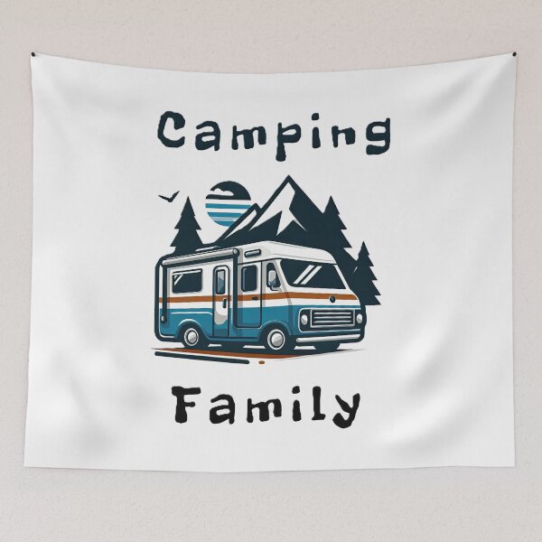 Item preview, Camping Family designed and sold by Xrzysiek.
