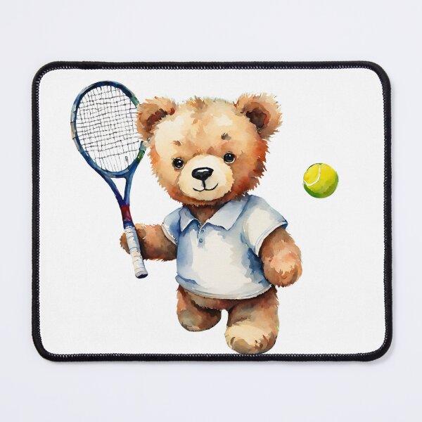Item preview, Josh, the Teddy Tennis Pro designed and sold by Lhdigitaldesign.