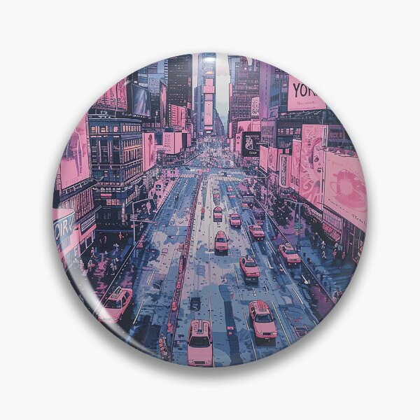 Item preview, Retro NewYork Illustration designed and sold by nomiraclehere.