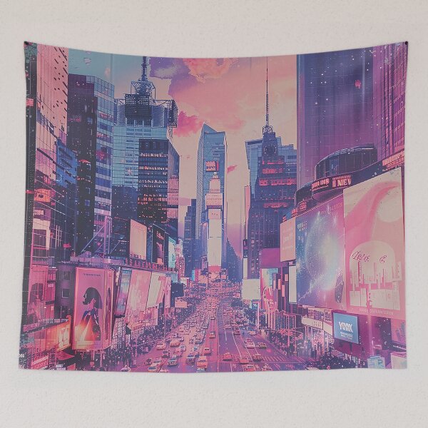 Item preview, Retro NewYork Illustration designed and sold by nomiraclehere.