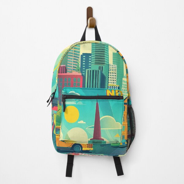 Item preview, Retro NewYork Illustration designed and sold by nomiraclehere.