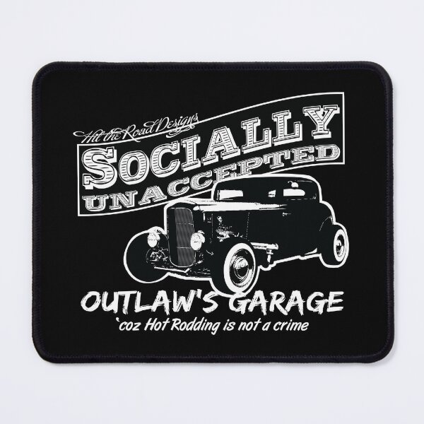 Item preview, Outlaw's Garage. Socially unaccepted Hot Rod. designed and sold by htrdesigns.