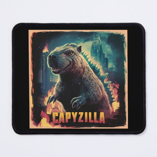 Item preview, Capyzilla Capybara designed and sold by MrChimpStore.