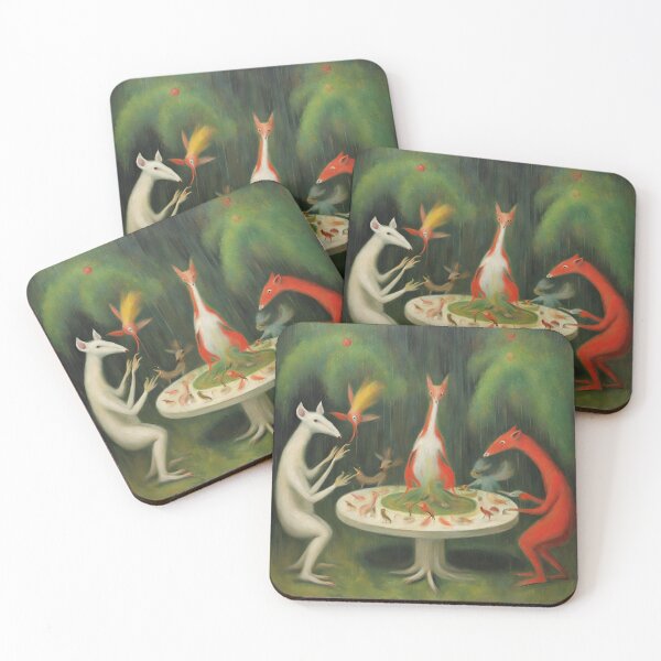 Item preview, playing board games in the forest designed and sold by ohsopurposeless.