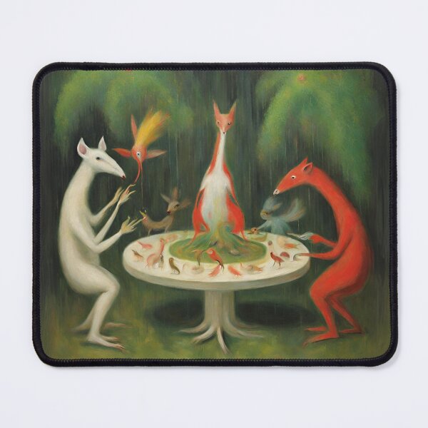 Item preview, playing board games in the forest designed and sold by ohsopurposeless.