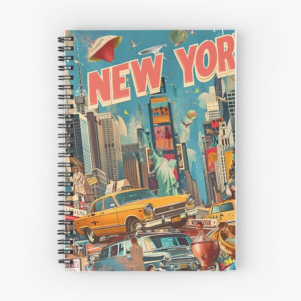 Item preview, Retro NewYork Illustration designed and sold by nomiraclehere.