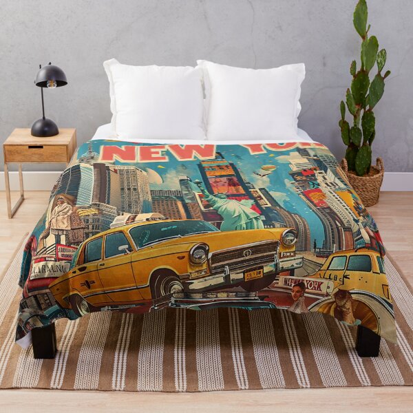 Item preview, Retro NewYork Illustration designed and sold by nomiraclehere.