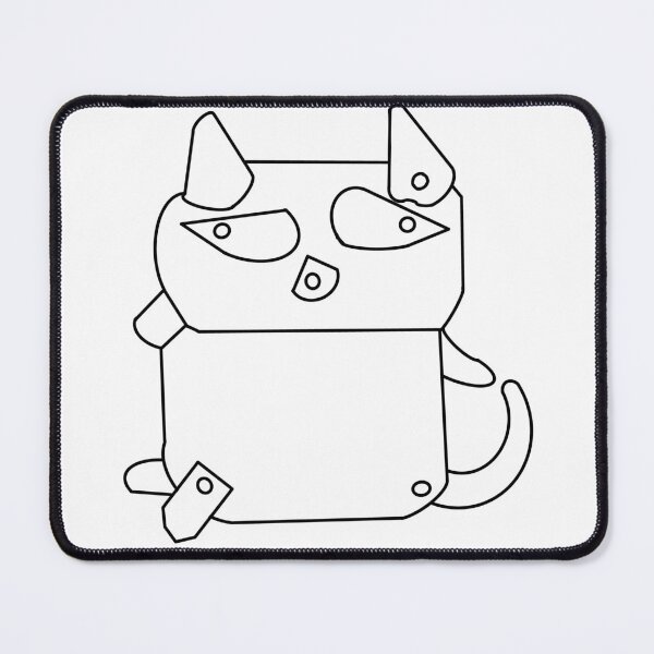 Item preview, The_Articulated_Cat_<Black Line> Style_No.02, 2023 By Mix The Arts Studio designed and sold by MixTheArtStudio.