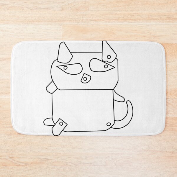Item preview, The_Articulated_Cat_<Black Line> Style_No.02, 2023 By Mix The Arts Studio designed and sold by MixTheArtStudio.